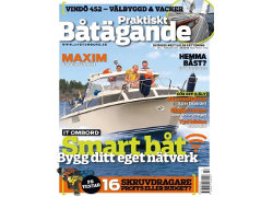 tidning båt julklapp