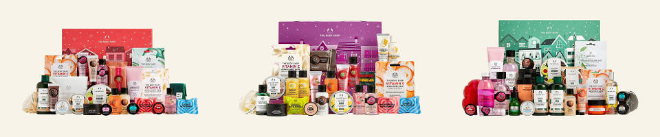 The Body Shop adventskalender & julkalender 2021