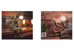 Steampunk lampa - Julklappstips